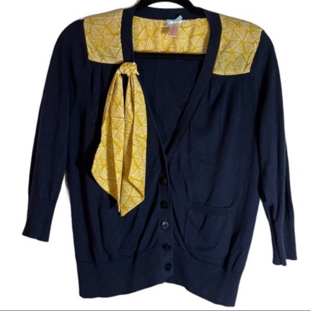 Downeast Cardigan Sweater Navy